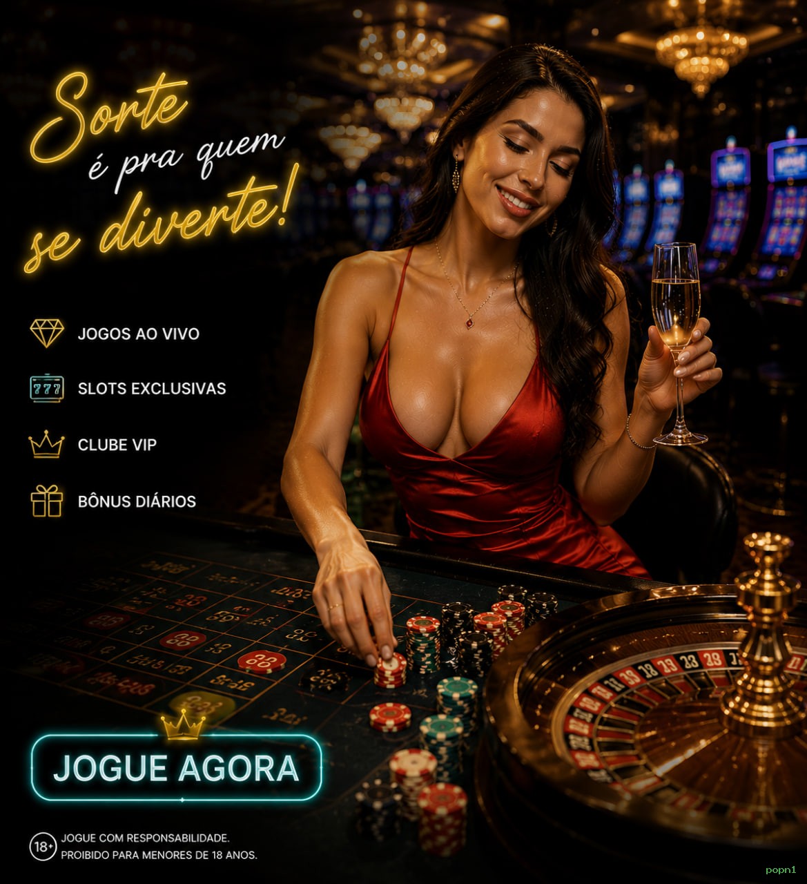 Conta popn1 sincronizada site e app